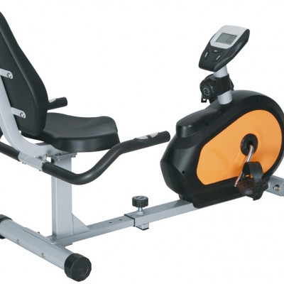 GS-8330R New concept indoor magnetic bicycle recumbent fat exercise bike