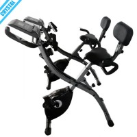 SJ-102 Smart home sports fitness equipment foldable magnetic resistance upright exercise X bike