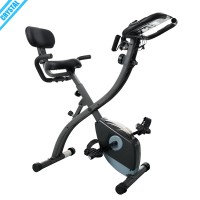 SJ-102 High Quality Home Gym Sports Equipment Foldable Magnetic Exercise x-Bike with Back Seat